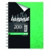 Silvine Luxpad Hardback Wire Notebook Ruled Perforated A5 SPA5 - Pack 6