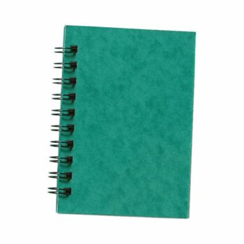 Silvine Luxpad Hardback Wire Notebook Ruled Perforated A6 SPA6 - Pack 12