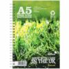 Silvine Premium Recycled Notebook Wire Ruled 120pp A5 R103 - Pack 5