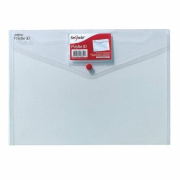 Snopake Polyfile ID Wallet File A4 Clear 12560 - Pack 5