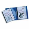 Snopake Polyfile Ring Binder Wallet A4 Clear 12566 - Pack 5