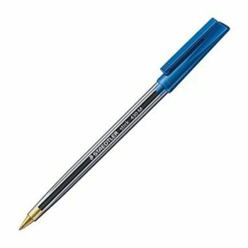 STAEDTLER 430 Blue Ball Pen Medium 430M-3 - Pack 10
