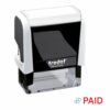 Trodat Office Printy Stamp Self-inking 'PAID' Red and Blue 43243