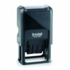 Trodat Printy 4750/L2 'PAID' Self Inking Dater Stamp Red/Blue 64297