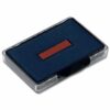 Trodat Printy 4750 Replacement Ink Pad Blue/Red (T6/4750-2 78253 2PK) - Pack 2