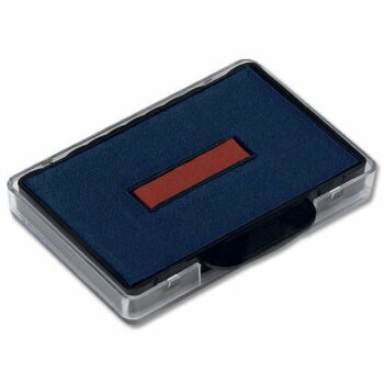 Trodat Printy 4750 Replacement Ink Pad Blue/Red (T6/4750-2 78253 2PK) - Pack 2
