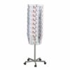 Twinco Literature Display Revolving Floor Stand 32 A4 Compartments TW51308