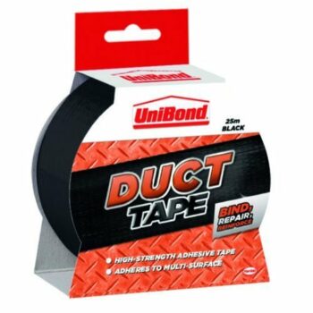 UniBond Duct Tape 50mmx25m Black 1517009