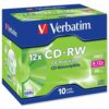 Verbatim CD-RW 12x Jewel Case - Pack 10 43148