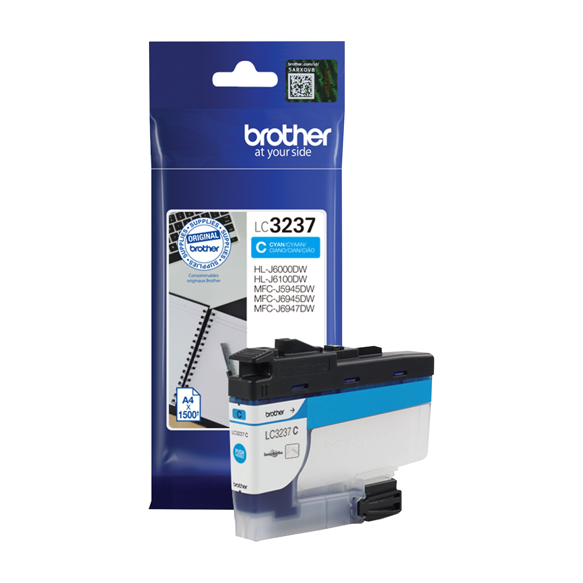 Brother Inkjet Cartridge Cyan LC-3237C LC3237C