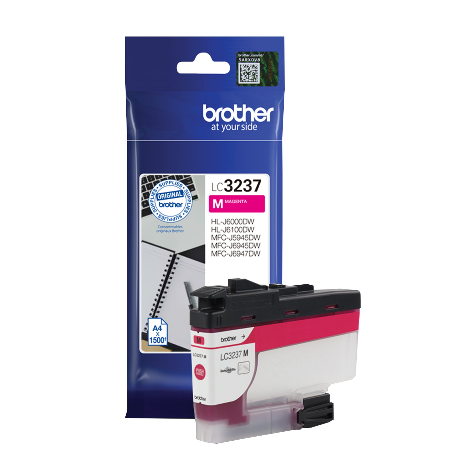 Brother Inkjet Cartridge Magenta LC-3237M LC3237M