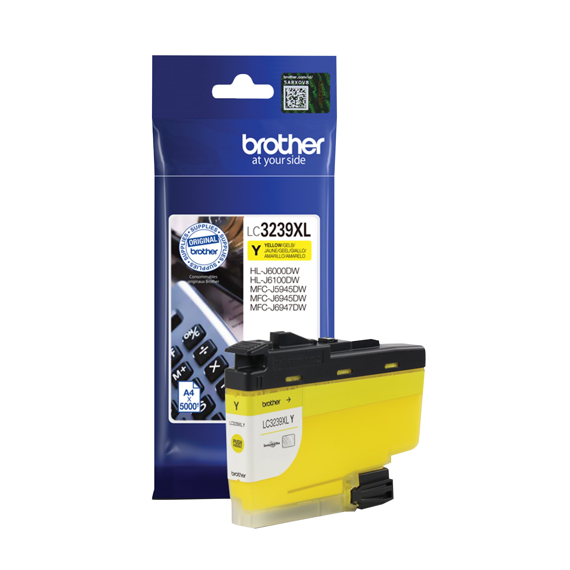 Brother Inkjet Cartridge Yellow LC-3239XLY LC3239XLY