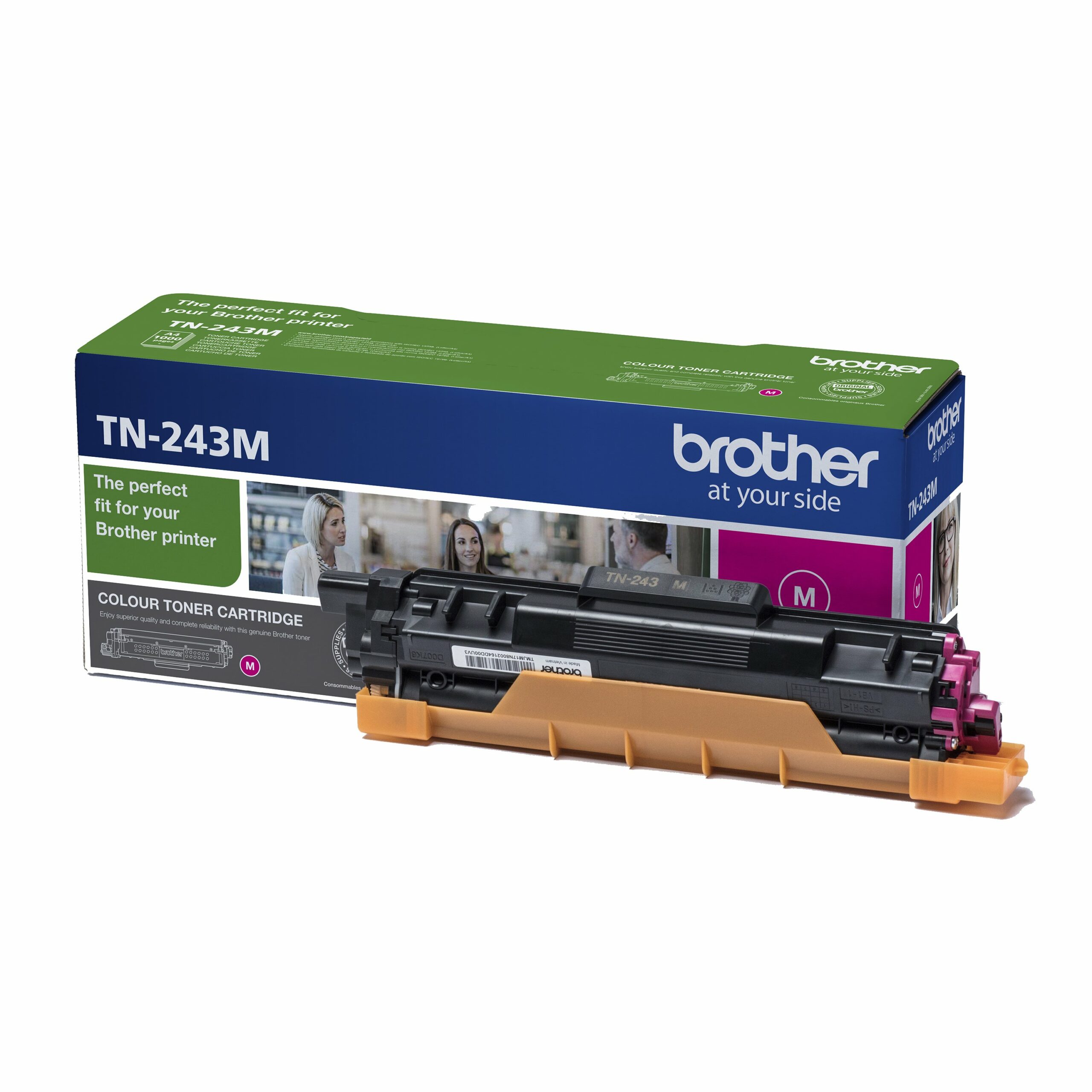 Brother Laser Toner Cartridge Magenta TN-243M TN243M