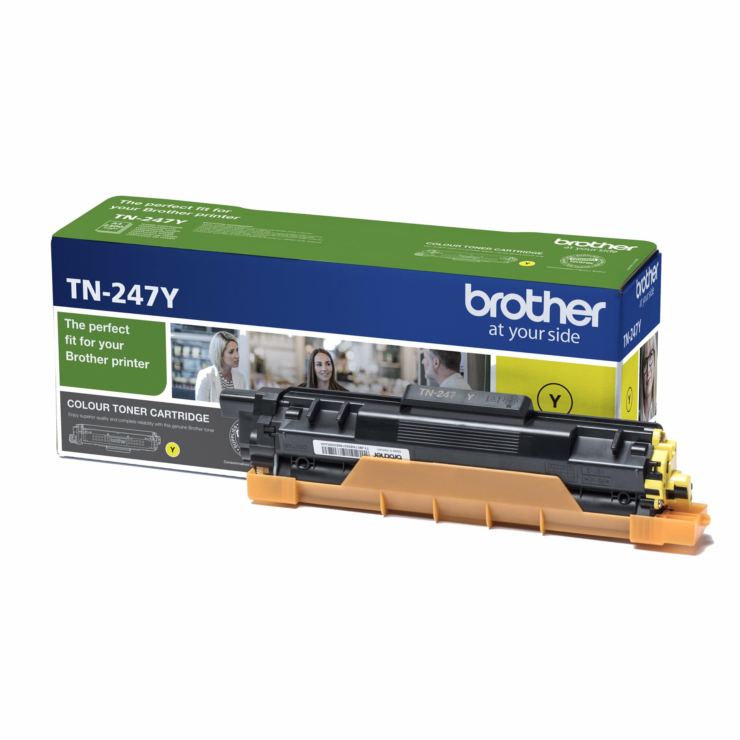 Brother Laser Toner Cartridge Yellow TN-247Y TN247Y