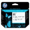 Hewlett Packard - HP Inkjet Printhead Photo Black / Light Grey 91 C9463A