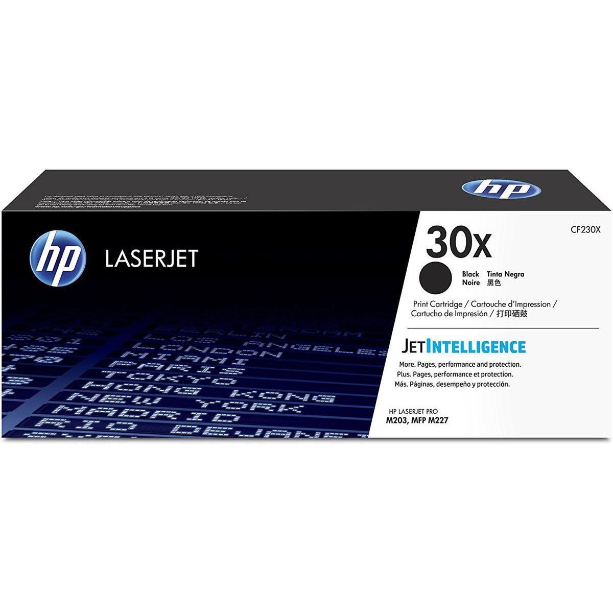 Hewlett Packard - HP Laser Toner Cartridge Black 30X CF230X