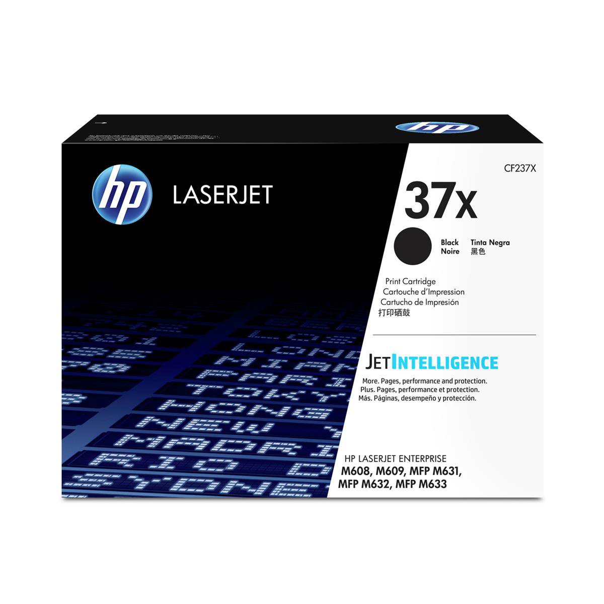 Hewlett Packard - HP Laser Toner Cartridge Black 37X CF237X