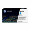 Hewlett Packard - HP Laser Toner Cartridge Cyan 653A CF321A