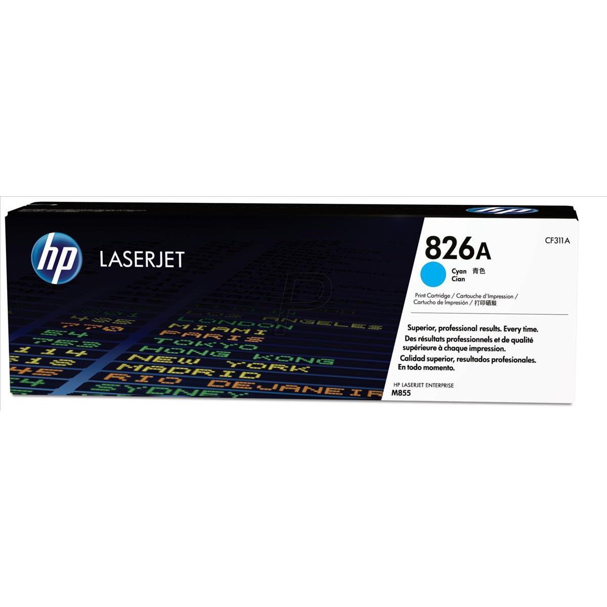 Hewlett Packard - HP Laser Toner Cartridge Cyan 826A CF311A