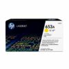 Hewlett Packard - HP Laser Toner Cartridge Yellow 653A CF322A