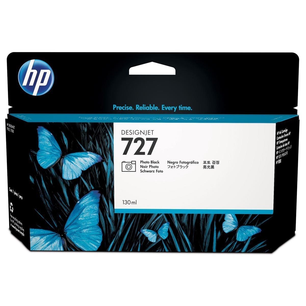 HP 727 Photo Black Ink Cartridge B3P23A