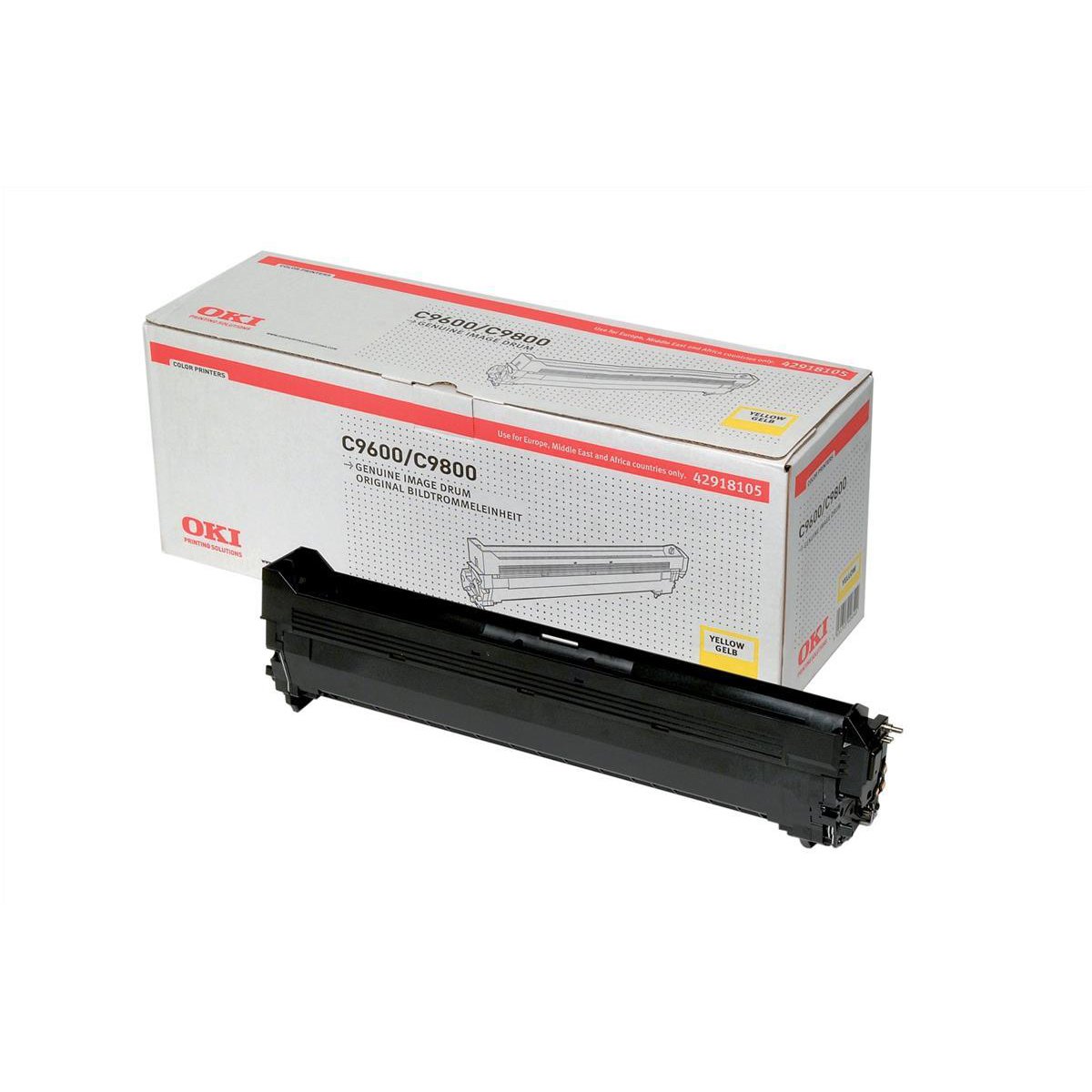OKI Laser Imaging Drum Unit Yellow 42918105
