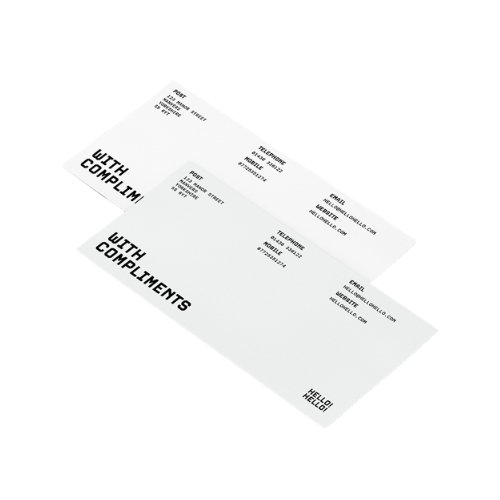 Printed Compliment Slips - Fusion Office UK - Quality Print