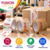 Custom Printed Vinyl Tapes 50mm x 66m from Fusion Office Ltd