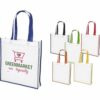 Large Contrast Non-Woven Shop Tote Bag E910505 [21071800]