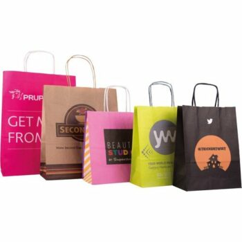Twisted Paper Handle Carrier Bag E910607 [GBTPHCB]