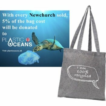Newchurch 6.5oz Recycled Cotton Tote E911314 [B9807]
