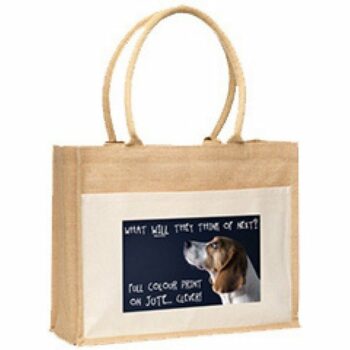 Upchurch Jute Tote with Cotton Pocket E911406 [JU8509]