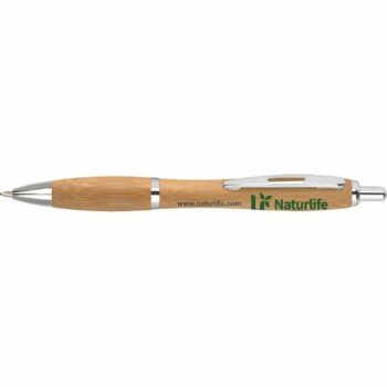 Contour Wood Ball Pen Sustainable Bambo E911702