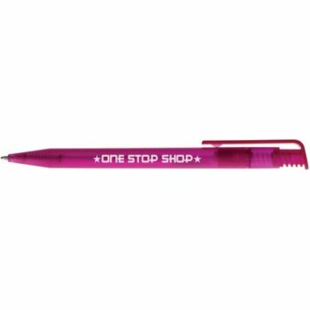 Calico Ball Pen Push Clip E91202 [102038]