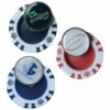 Crown Poker Chip Golf Ball Marker E913202 [6920]