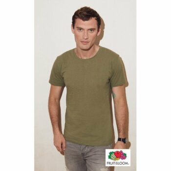 Fruit of the Loom Iconic T Shirt White E913702 [SS621]