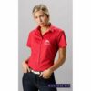 Kustom Kit Ladies Short Sleeve Poplin Shirt E913903 [K241]