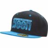 6 Panel American/T Flat Peak Cap 2 Tone E914402