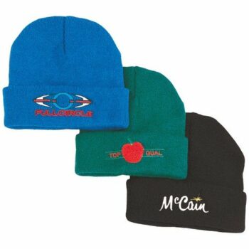 Knitted Acrylic Beanie Hat E914507