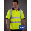 Yoko Hi Vis Polo Shirt E914708 [YK015]