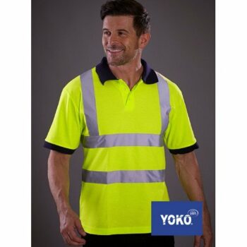 Yoko Hi Vis Polo Shirt E914708 [YK015]