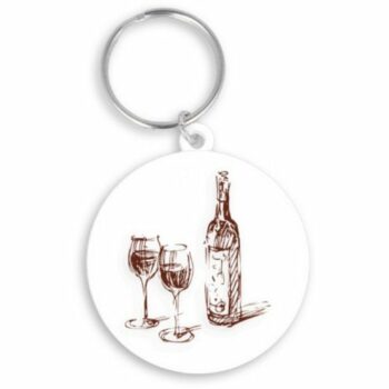 45mm Key Ring 100% Recycled Plastic E915102 [KRBS]