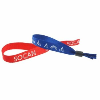 Silk Screened Event Wristband E915205