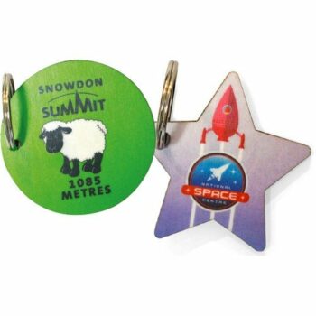 Melamine Lightweight Key Ring E915304
