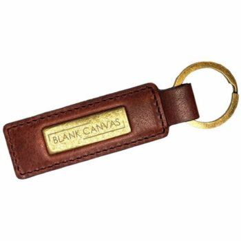 Blank Canvas Branded Plate Key Ring E915305