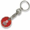 Enamel Trolley Coin Key Ring E915402 [TC1]