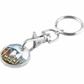 Full Colour Trolley Coin Key Ring E915406 [TCRN]