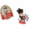 Epoxy Resin Lapel Pin Badge 25mm E915510 [PR25]