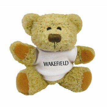 Korky Bear with White T-Shirt 127mm/5" E915907