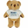 Honey Jointed Bear with White T Shirt 127mm/5" E916006
